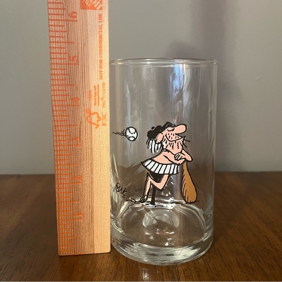 Arbys ice age collection series 1981 drinking glass tumbler cup - Picture 8 of 10